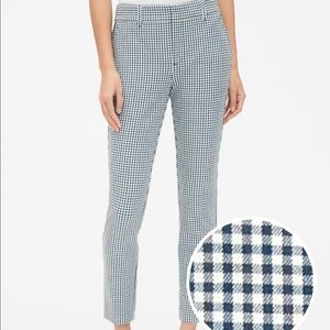 GAP Gingham Signature Skinny Ankle